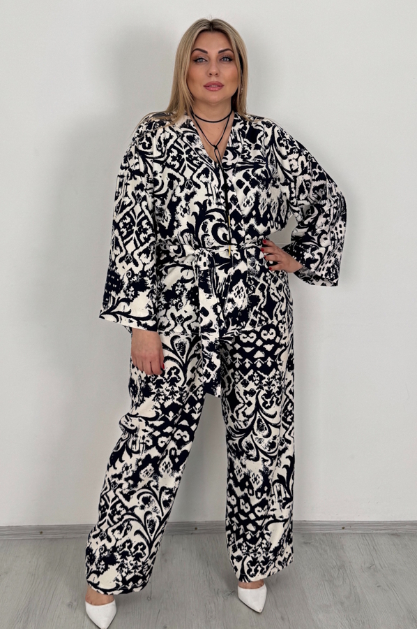 Костюм із тенселю "Зорепад" синій