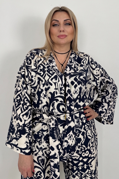 Костюм із тенселю "Зорепад" синій