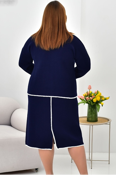 Костюм "Орхідея" темно-синій