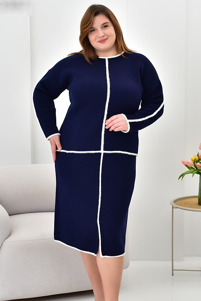 Костюм "Орхідея" темно-синій