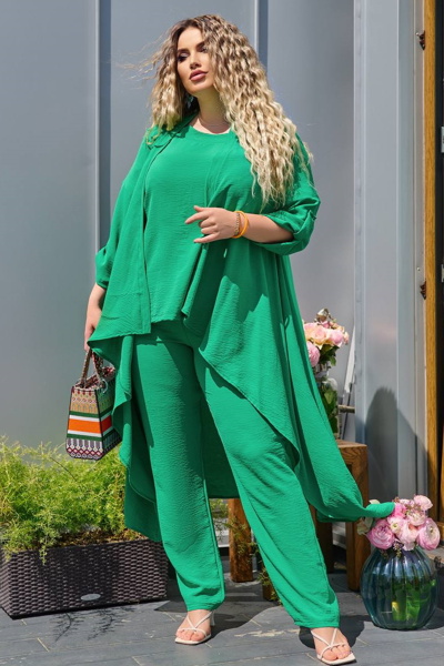 Прогулянковий костюм  "Олівія" зелений