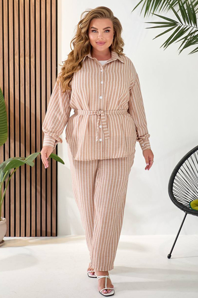 Костюм-трійка "Барбара" бежевий