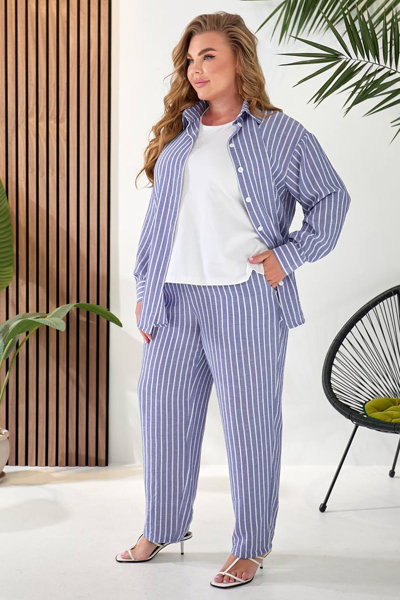 Костюм-трійка "Барбара" синій