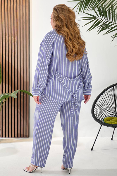 Костюм-трійка "Барбара" синій