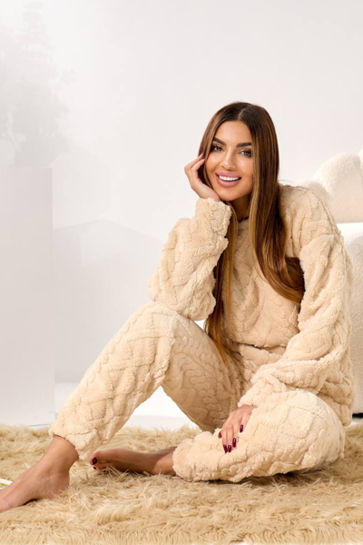 Теплий костюм "Бетсі" бежевий