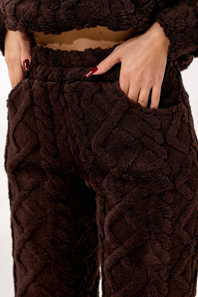 Теплий костюм "Бетсі" шоколад