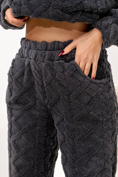 Теплий костюм "Бетсі" сірий