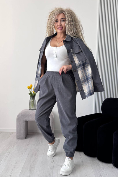 Костюм "Флорен" графітовий