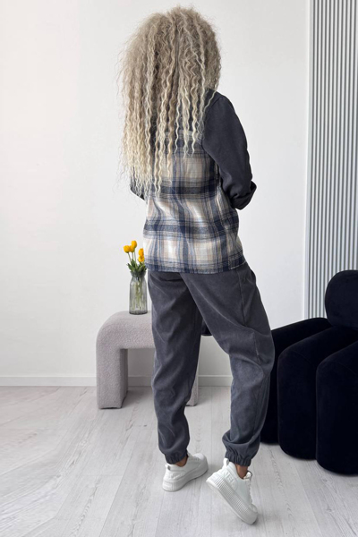 Костюм "Флорен" графітовий