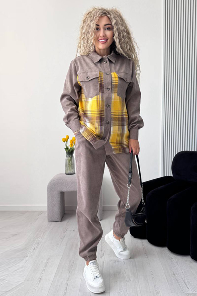 Костюм "Флорен" мокко