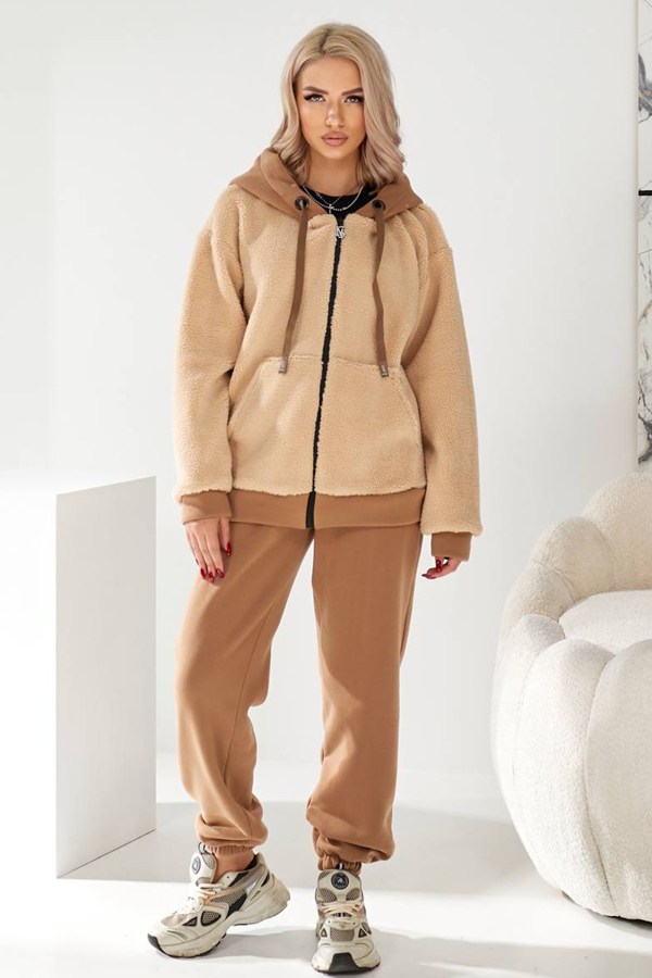 Теплий костюм "Мейлін" бежевий Теплий костюм "Мейлін" бежевий