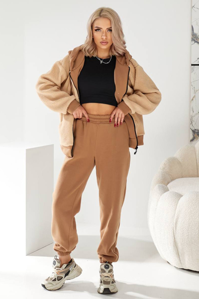 Теплий костюм "Мейлін" бежевий Теплий костюм "Мейлін" бежевий