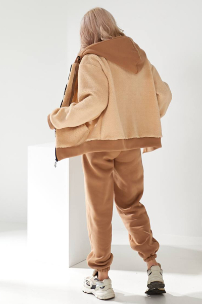 Теплий костюм "Мейлін" бежевий Теплий костюм "Мейлін" бежевий