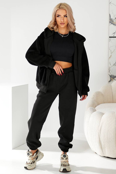 Теплий костюм "Мейлін" чорний