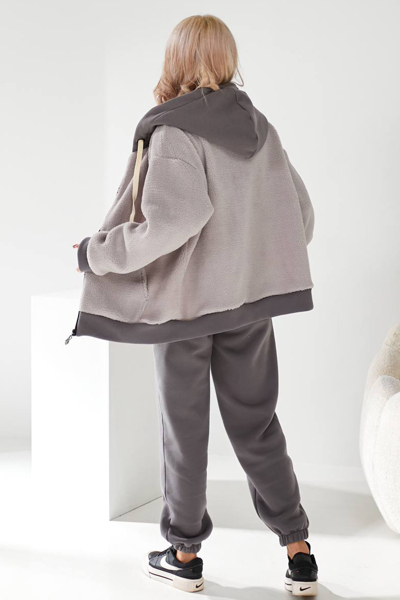 Теплий костюм "Мейлін" сірий Теплий костюм "Мейлін" сірий