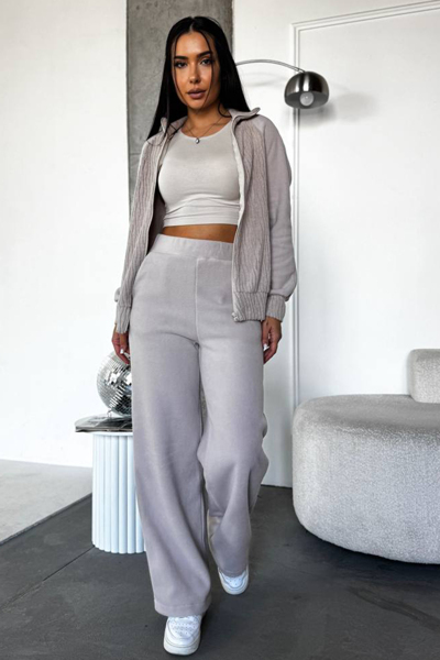 Теплий костюм "Молнія" бежевий