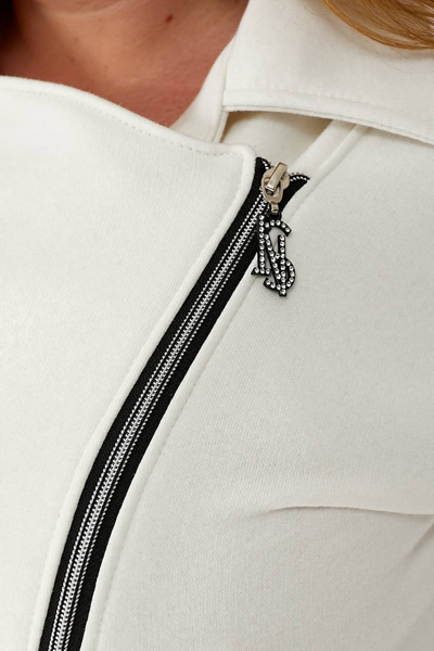 Теплий костюм "Наталка" молочний