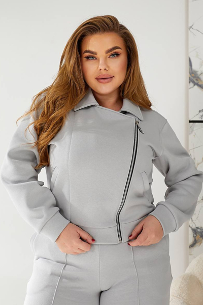 Теплий костюм "Наталка" сірий Теплий костюм "Наталка" сірий