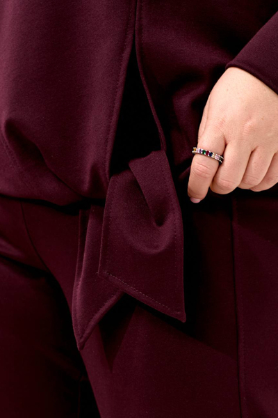 Костюм "Ненсі" бургунді