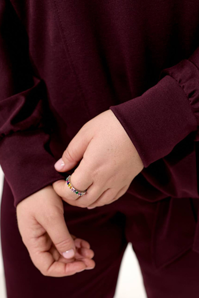 Костюм "Ненсі" бургунді