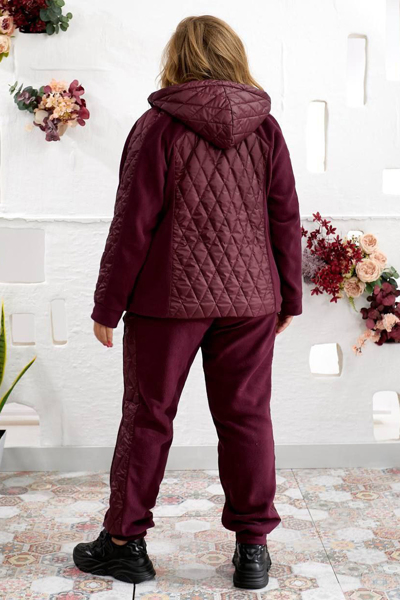 Теплий костюм "Пенелопа" бургунді