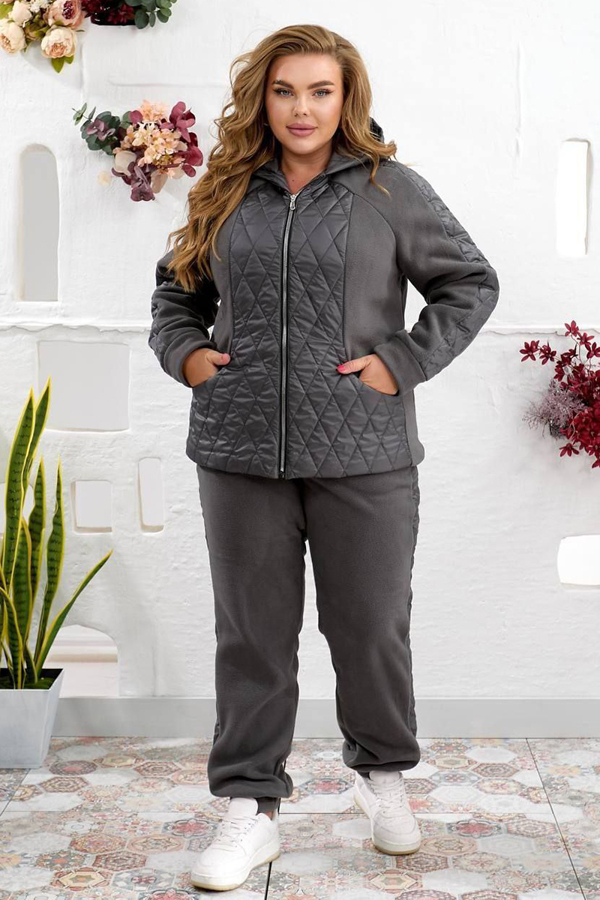 Теплий костюм "Пенелопа" графіт