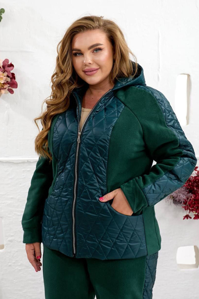 Теплий костюм "Пенелопа" смарагд