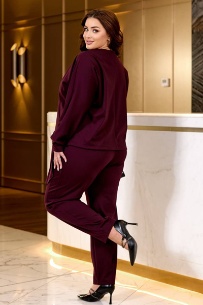 Костюм "Пенелопа" бургунді
