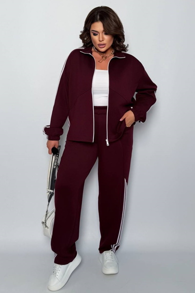 Костюм "Доріс" бордовий