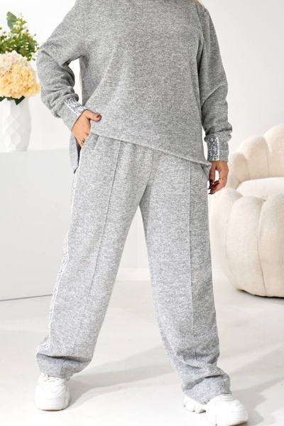 Теплий костюм  "Тревел" сірі