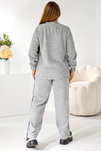 Теплий костюм  "Тревел" сірі