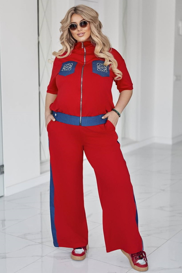 Костюм "Жаклін" червоний