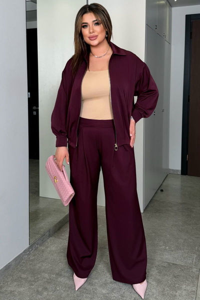 Костюм "Паула" бургунді