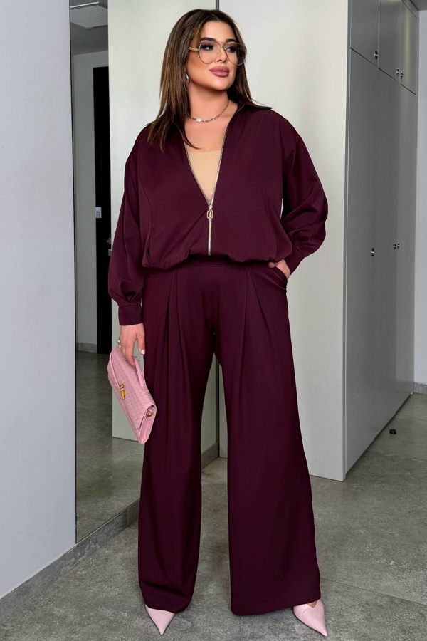 Костюм "Паула" бургунді
