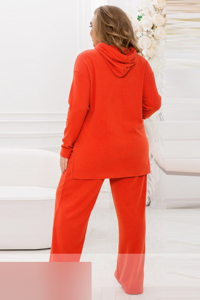 Теплий костюм "Тетяна" оранжевий