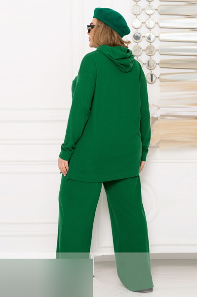 Теплий костюм "Тетяна" зелений
