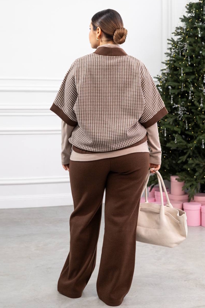 Костюм-трійка "Форум" шоколад