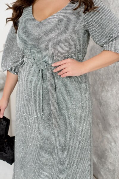 Вечірнє плаття "Вікі" срібло