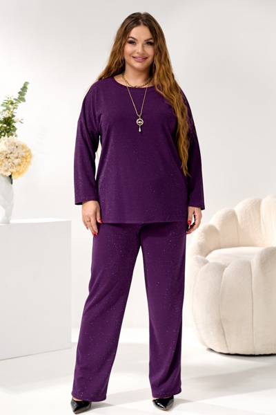 Костюм "Ексклюзив" фіолетовий