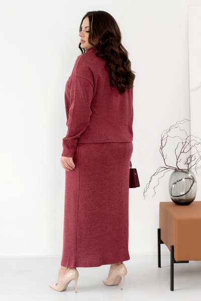 Комплект з ангори "Яніна" марсала