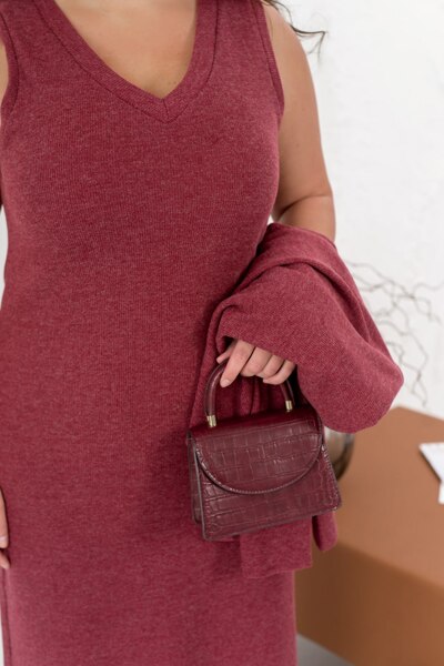 Комплект з ангори "Яніна" марсала