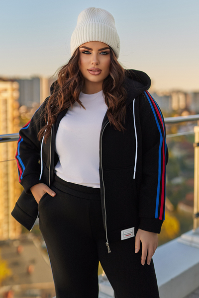 Теплий костюм "Кассія" чорний