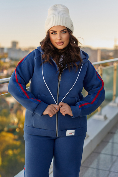 Теплий костюм "Кассія" синій Теплий костюм "Кассія" синій