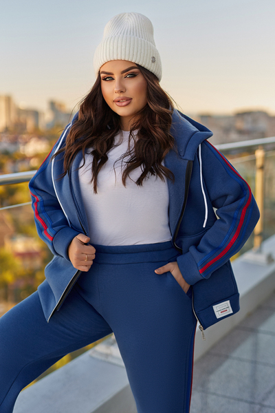 Теплий костюм "Кассія" синій Теплий костюм "Кассія" синій