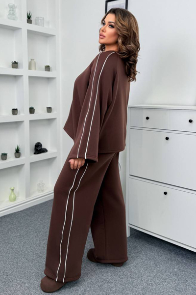 Теплий костюм "Ларіон" шоколадний Теплий костюм "Ларіон" шоколадний