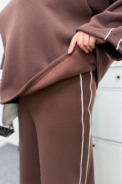 Теплий костюм "Ларіон" шоколадний Теплий костюм "Ларіон" шоколадний