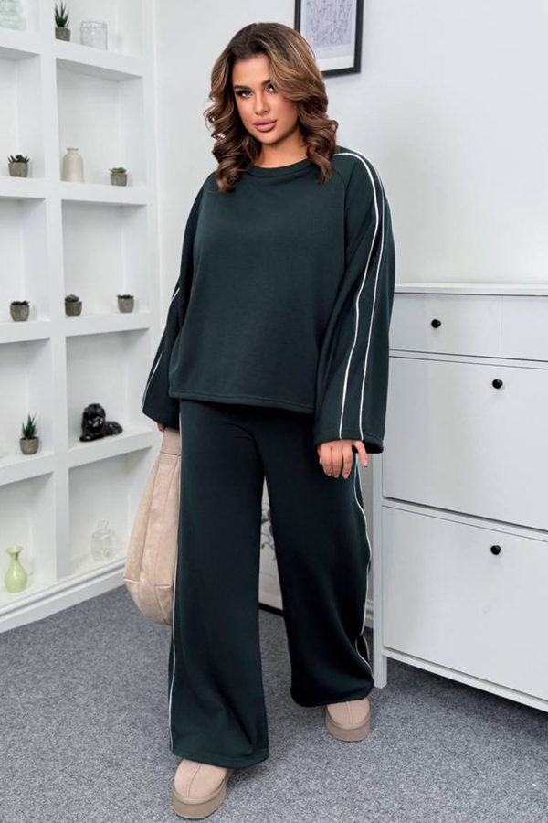 Теплий костюм "Ларіон" смарагдовий