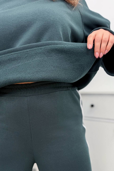 Теплий костюм "Ларіон" смарагдовий