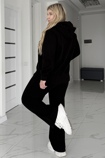 Костюм з ангори "Мішель" чорний