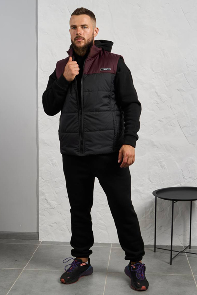 Чоловічий спортивний костюм "Сілер" чорний